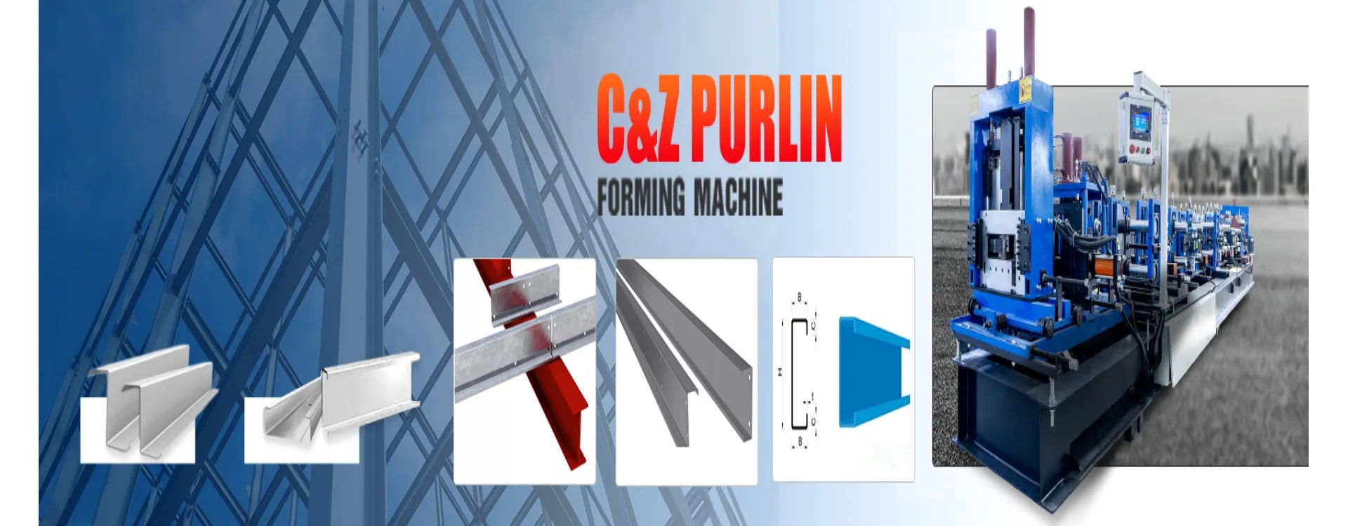 Xinnuo roll forming professional C&Z purlin making machine manufacturer