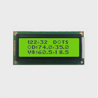 Graphic LCD module, 122*32 dots