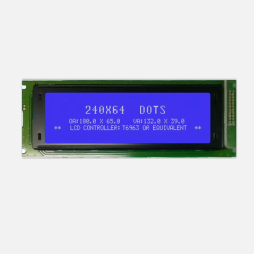 Graphic LCD module, 240*64 dots DGM24064-18065