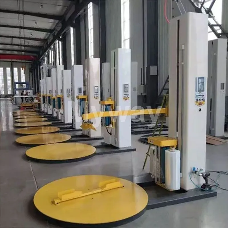 Top Wrapper Top Press Pallet Wrapper Machine