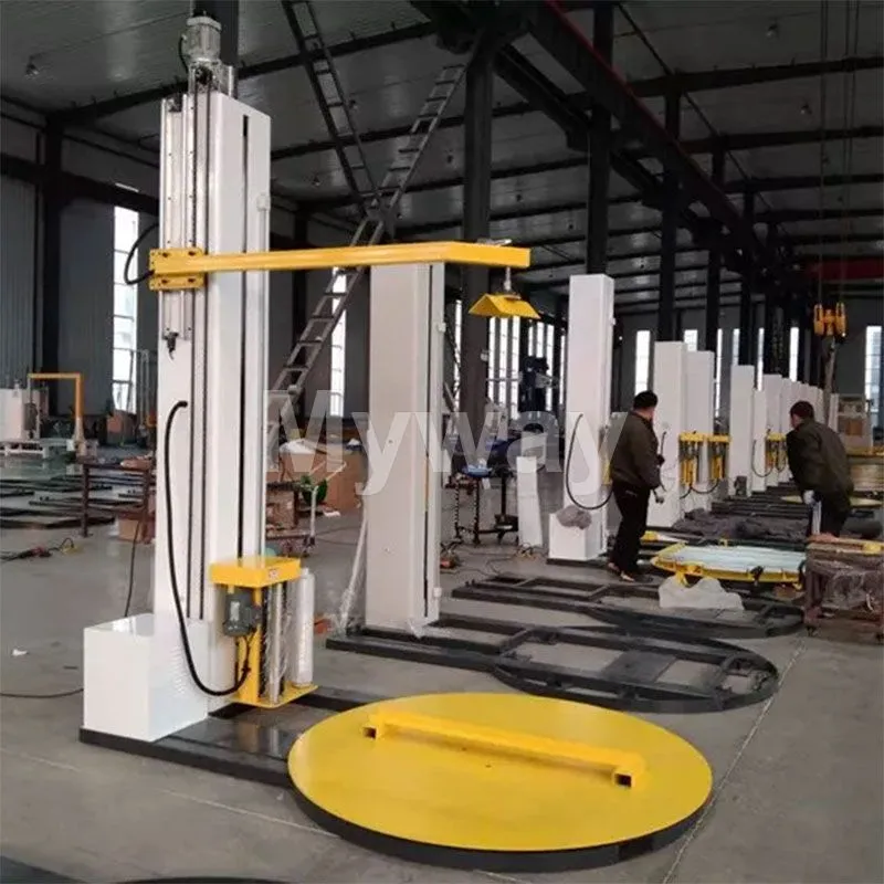 Top Wrapper Top Press Pallet Wrapper Machine