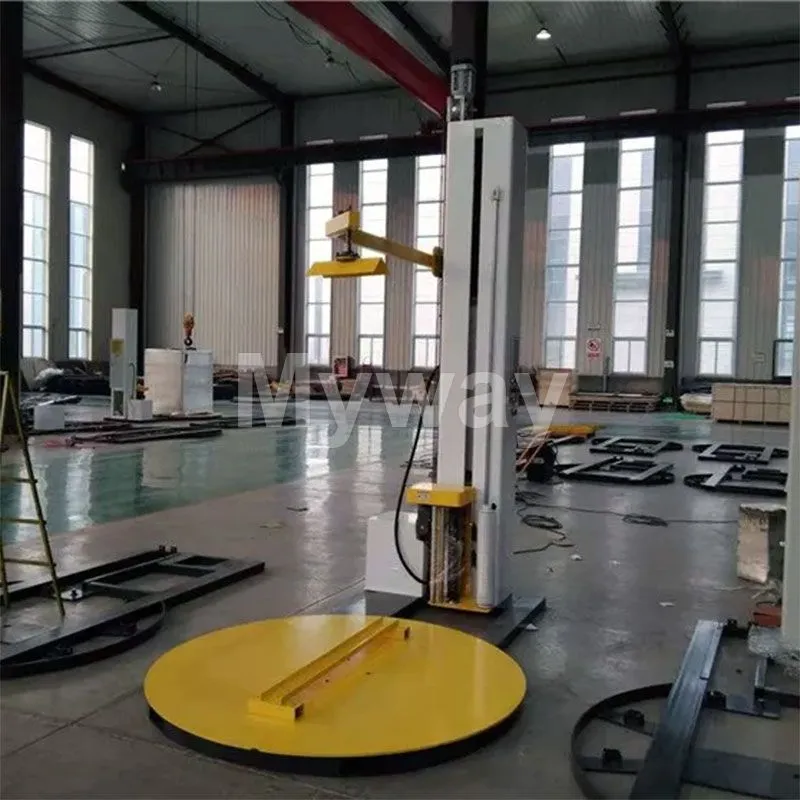 Top Wrapper Top Press Pallet Wrapper Machine