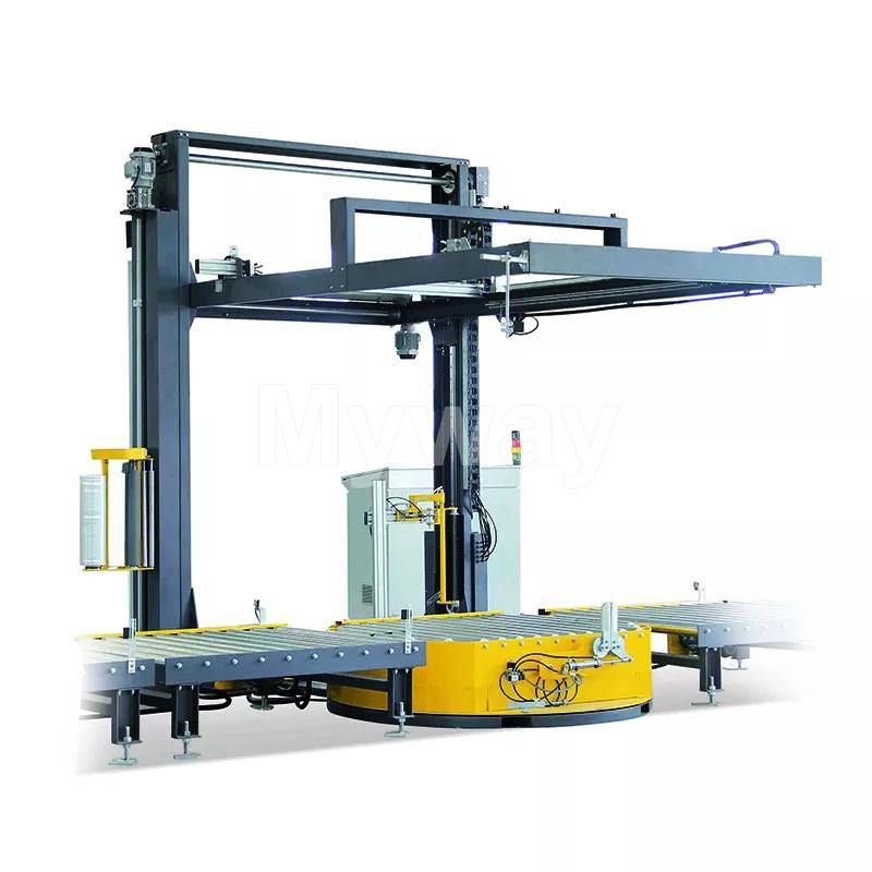 pallet wrapping machine,pallet wrapping machine with cover film