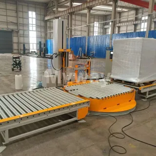 Pallet Wrapper For Packing Line