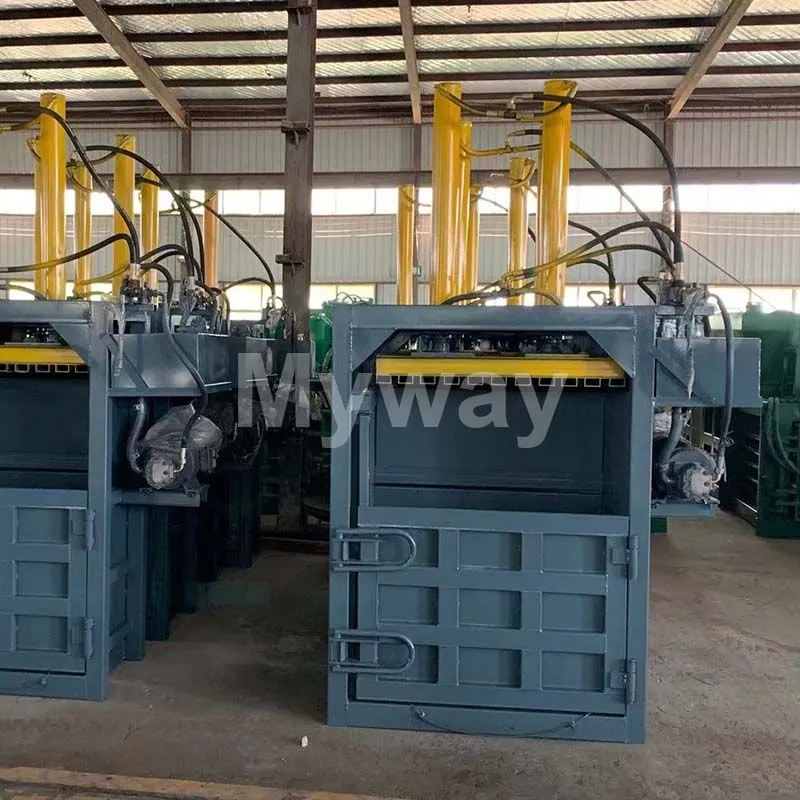 Vertical Cardboard Baling Machines