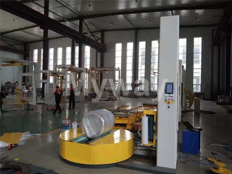 Pallet Paper Reel Wrapping Machine