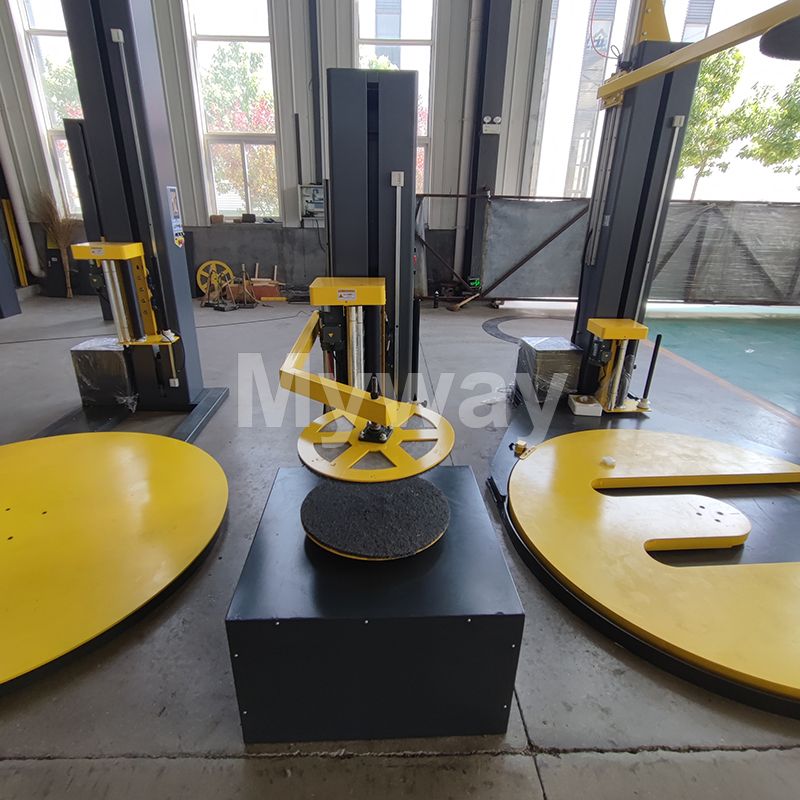 Automatic carton/box stretch wrapping machine