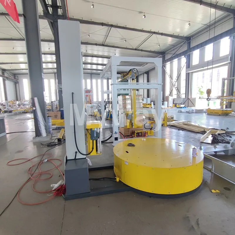 cylinder reel stretch wrapping machine