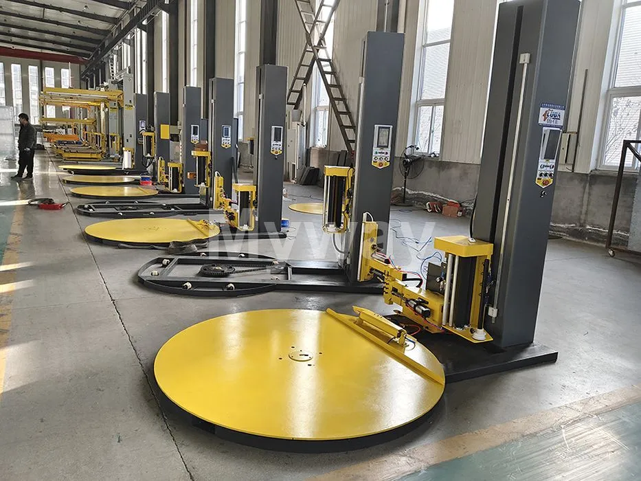 Automatic Turntable Pallet Wrapping Machine