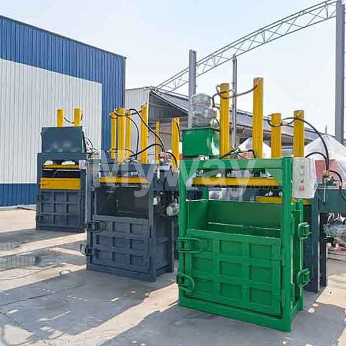 Industrial Vertical Baler Machine for Effective Waste Compaction