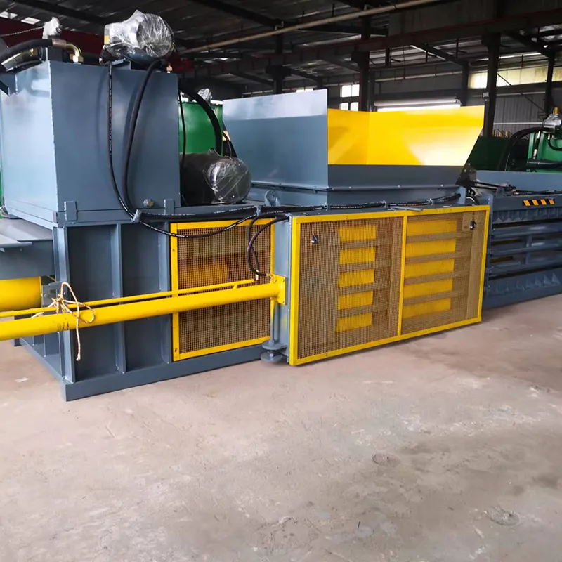hydraulic horizontal baling machine