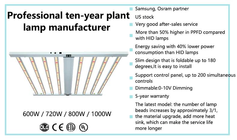 2023 NEW 1000W led grow lights for indoor plants full spectrum