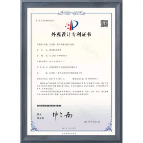 High speed bottle bagging apprearance Certificate of patent