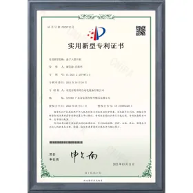 Cap lining machine Certificate of patent