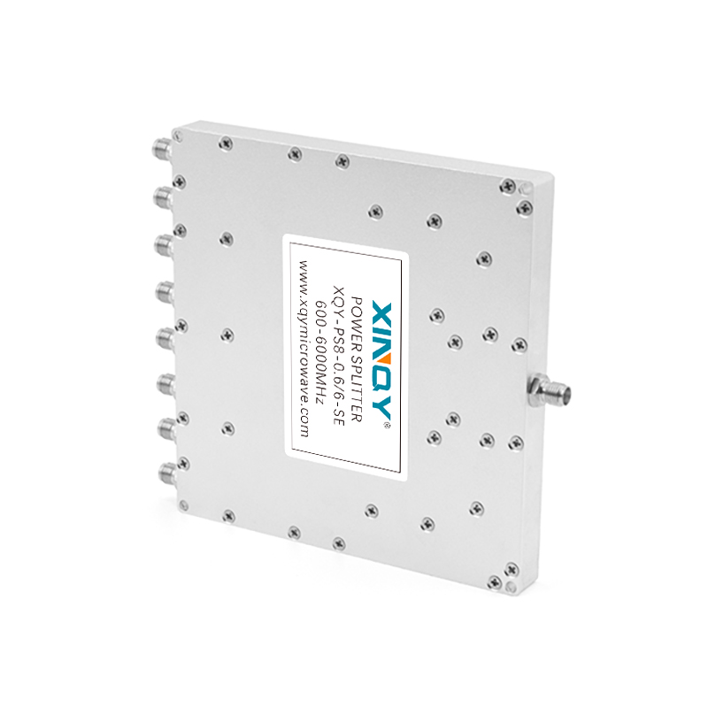 8 Way SMA Power Divider/Combiner 0.6-6GHz