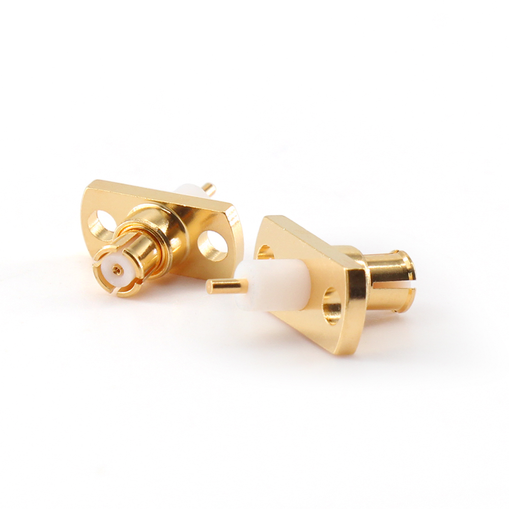 Connector Smp Rp SMP Feedthrough Connector 18GHz 50Ω for Panel Systems