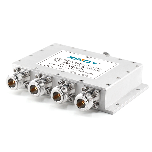 4 Way N Active Power Splitter 50-3000MHz