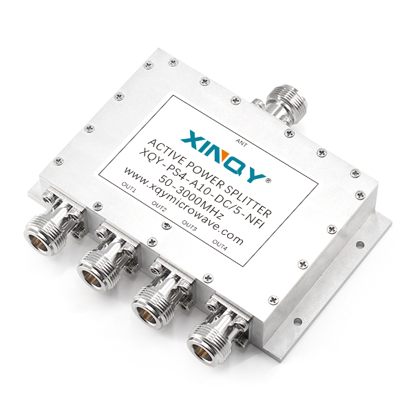 4 Way N Active Power Splitter 50-3000MHz