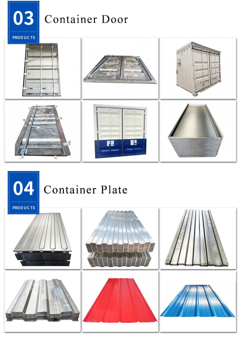 Container roof panel roofing plate ceilling plates