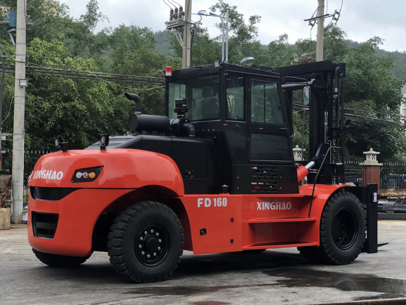 Xinghao xinghao 16 ton forklift with cummins engine
