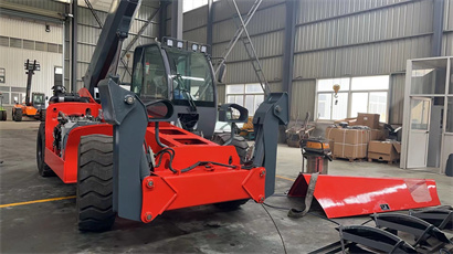 full of forklifts and telehandlers are on our production line