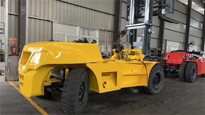 full of forklifts and telehandlers are on our production line