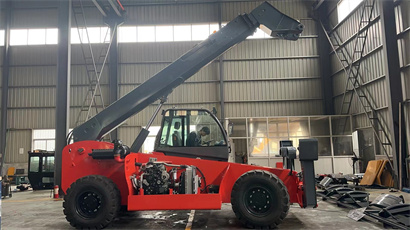 full of forklifts and telehandlers are on our production line