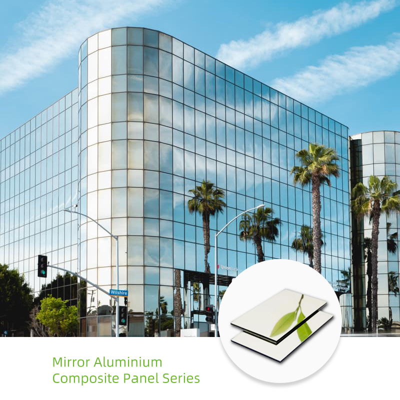 Mirror ACP Cladding Sheet Aluminum Composite Panel