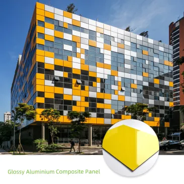 High Gloss Aluminum Composite Panel Wall material