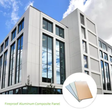 B1 A2 fireproof ACP facade aluminum composite panel