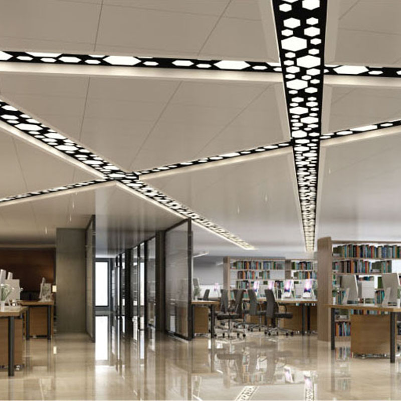 LED Light Groove Slot Aluminum Ceiling