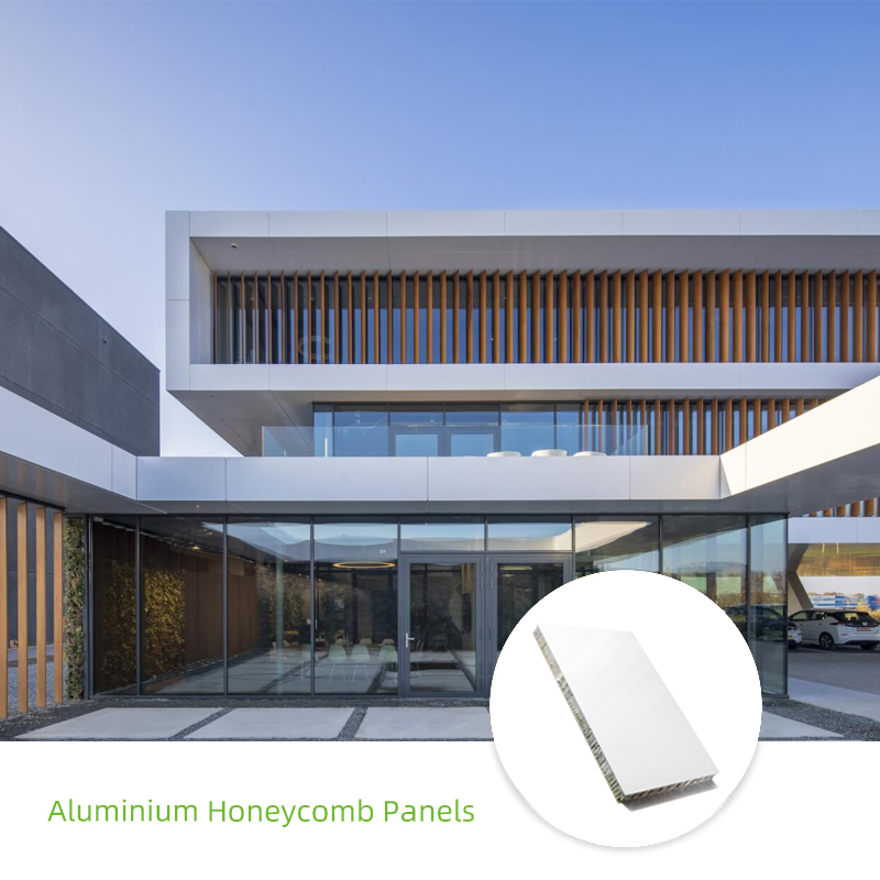 White Aluminum Honeycomb Panels In Different Shapes