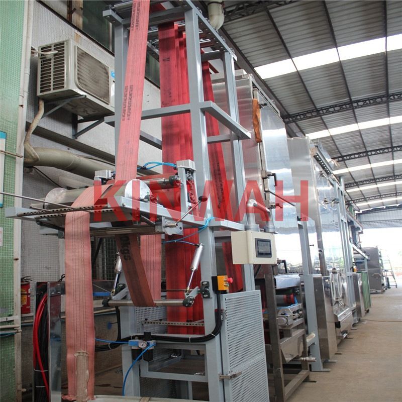 Machine Webbing Map Efficient Dyeing with Continuous Webbing Technology