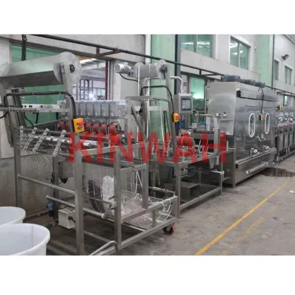 Nylon elastic tapes continuous dyeing and finishing machine