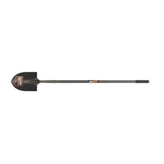 Round Shovel With All Metal Handle