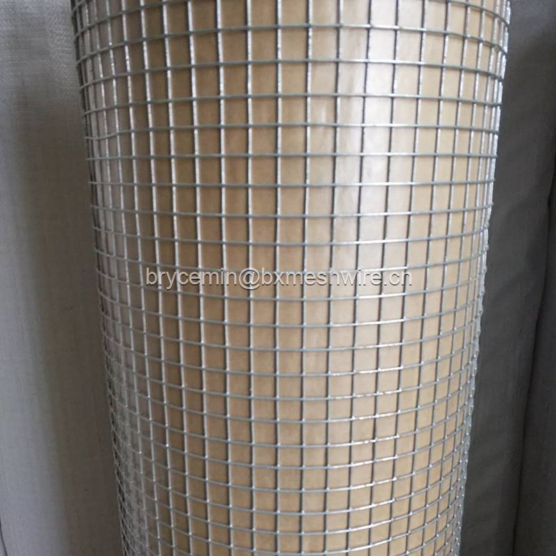 Hot dipped galvanized welded mesh roll