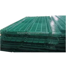 Green Coated PVC Welded Mesh Panels Wire Mesh