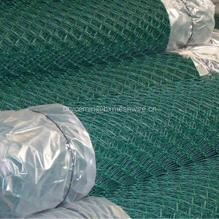 PVC coated chain link fence 50mm mesh