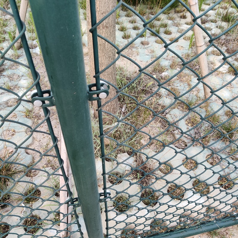 High Quality Zinc Coated Galvanized Steel Chain Link Fence