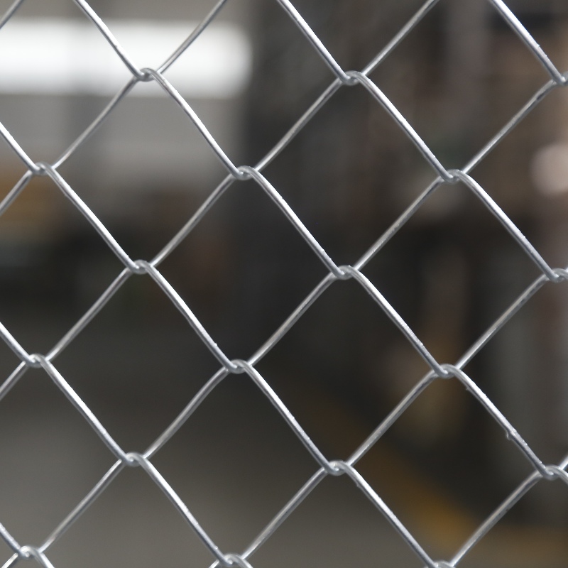 hot dipped galvanized diamond mesh chain link fence