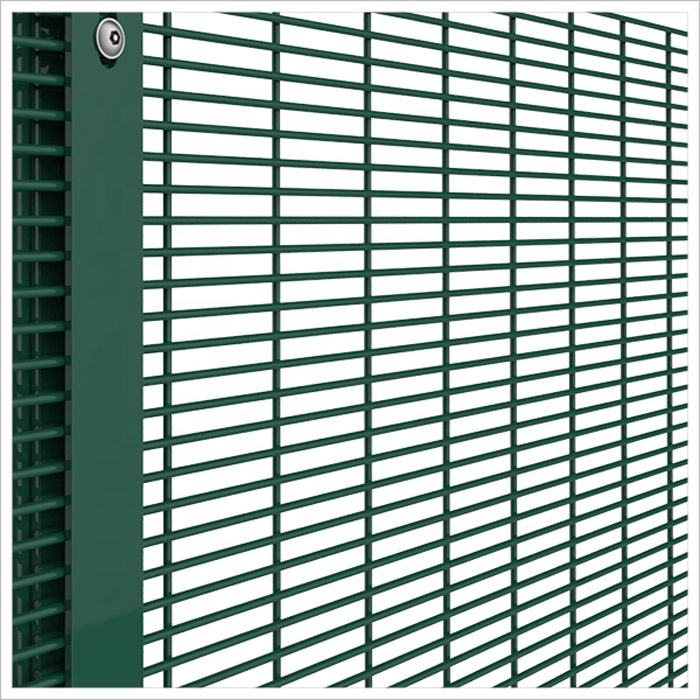 anti climb clear view mesh fence panels