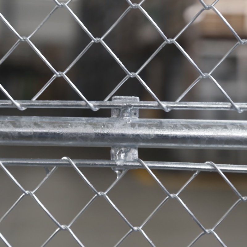 hot dipped galvanized diamond mesh chain link fence