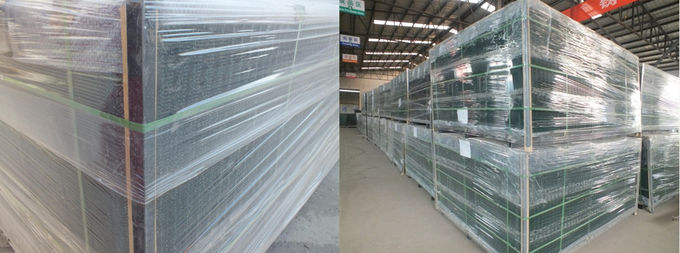 anti climb clear view mesh fence panels