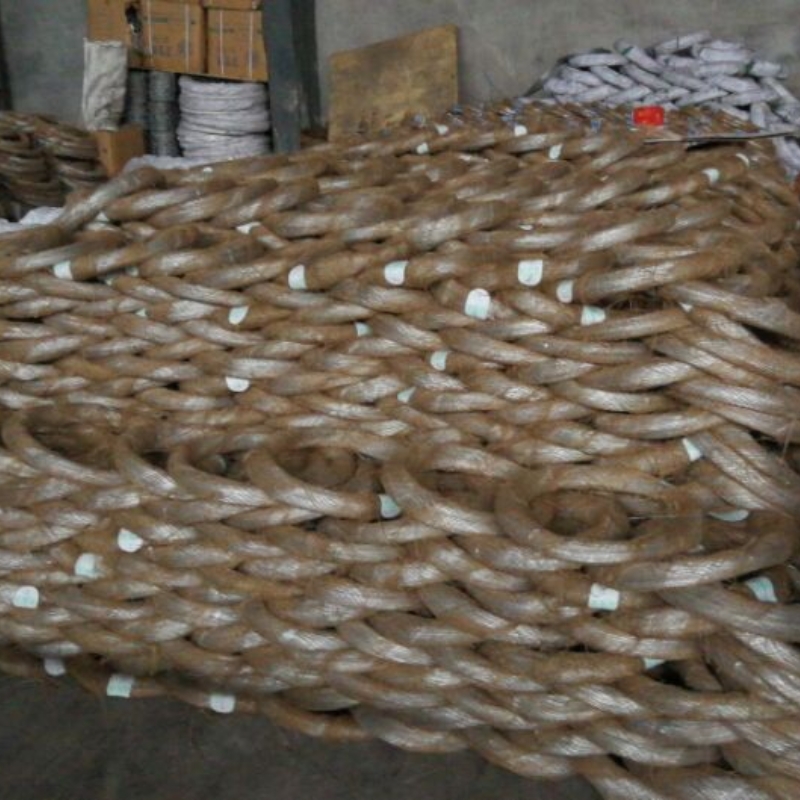 electro galvanized iron wire for weaving wire mesh