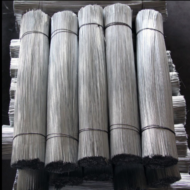 galvanized straight cut wire