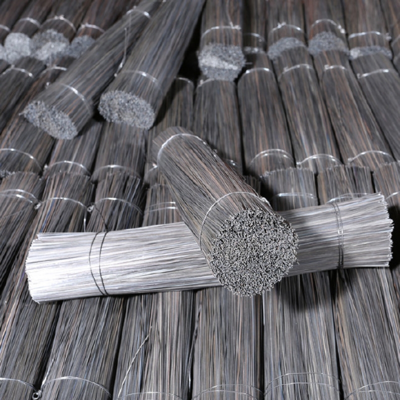 galvanized straight cut wire