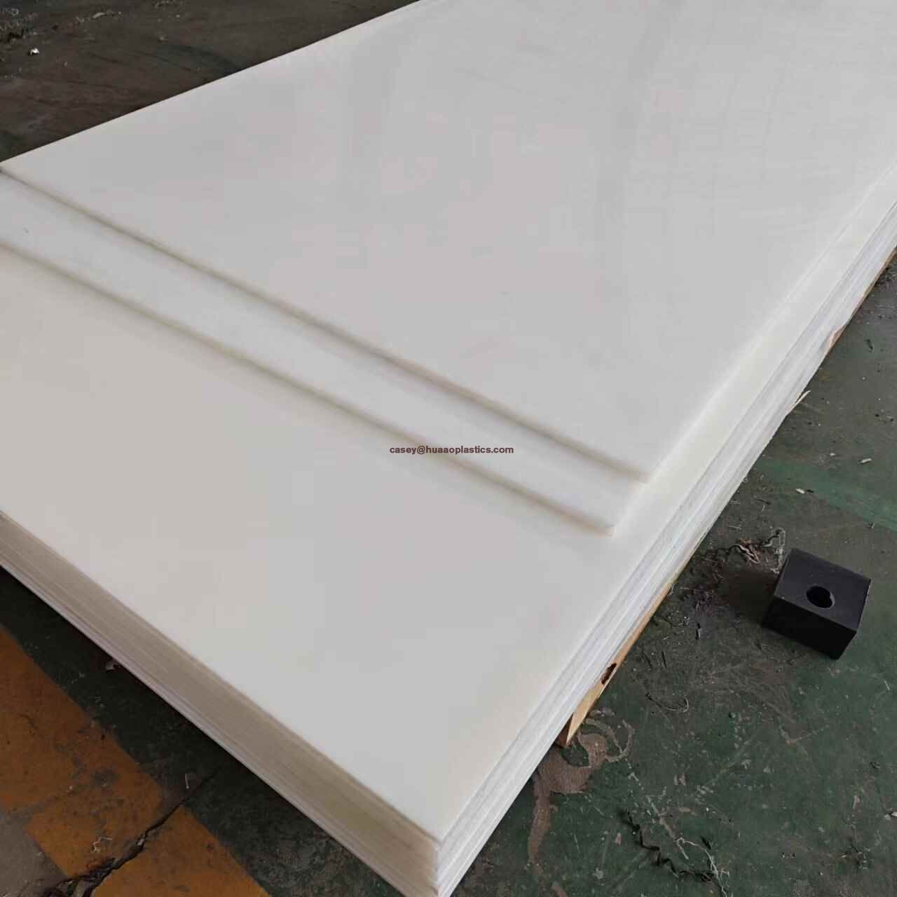The difference of HDPE sheet and UHMW PE sheet in application