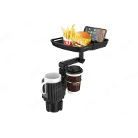 Multi Car Cup Holder with a tray