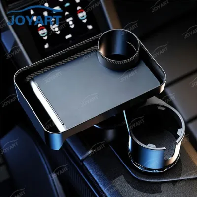 Car Cup Holder with a Tray