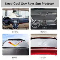 Солнцезащитный козырек на лобовое стекло автомобиля